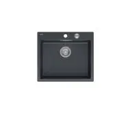 Quadron HB8304U8-BS P2O Morgan 110 Granitowy Czarny metalik/Stalowy