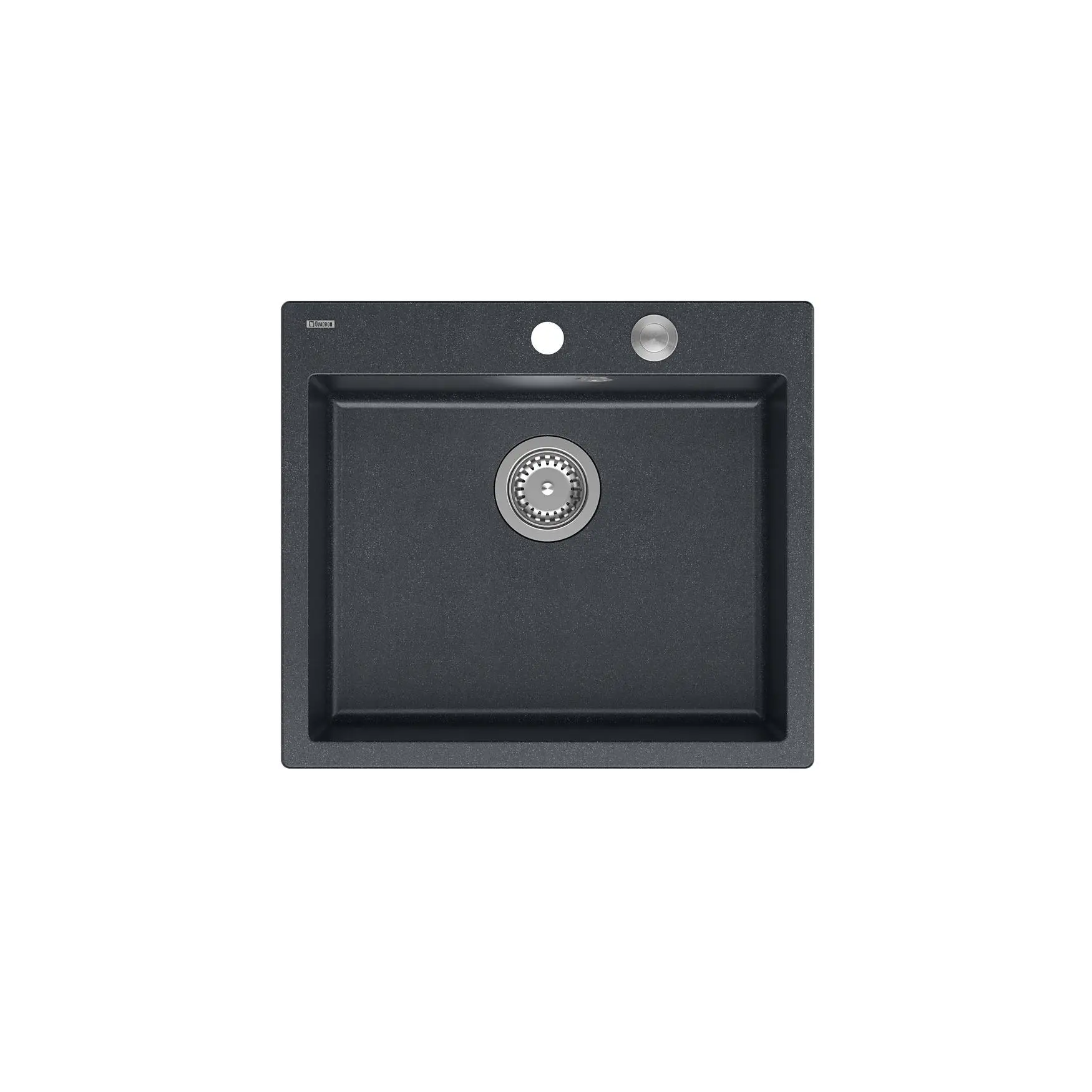 Quadron HB8304U8-BS P2O Morgan 110 Granitowy Czarny metalik/Stalowy