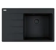 Franke Centro CNG 611-78 TL Komora z prawej strony Granitowy Czarny mat