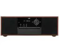 JVC RD-E761 16W Bluetooth Radio FM Czarno-brązowy