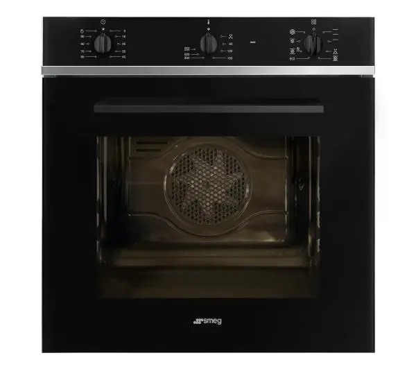 Smeg Selezione SF64M3TB Termoobieg Czarny inox