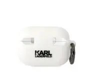 Karl Lagerfeld Silicone Karl Head 3D do AirPods Pro 2 Biały