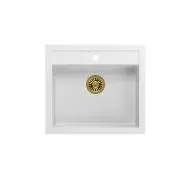 Quadron HCQB6054U1_PVDG1 Bill 110 Granitowy Biały/Złoty