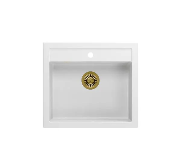 Quadron HCQB6054U1_PVDG1 Bill 110 Granitowy Biały/Złoty