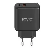 Savio LA-06 30W QC PD 3.0 Czarny