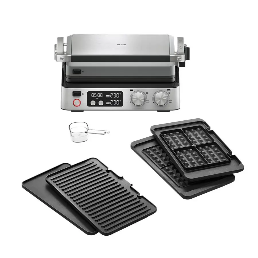 Braun MultiGrill 7 CG7044 + płyty do gofrów
