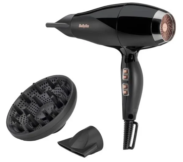 BaByliss Air Power Pro 2300 6716DE Jonizacja Dyfuzor Zimny nawiew 2 prędkości 3 temperatury