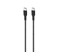 Puro Fabric Ultra Strong CUSBCUSBCFABK3BLK USB-C do USB-C 1,2m Czarny