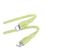 Puro ICON Soft PUUSBCUSBCICONLGRN USB-C do USB-C 1,5m Jasno-zielony