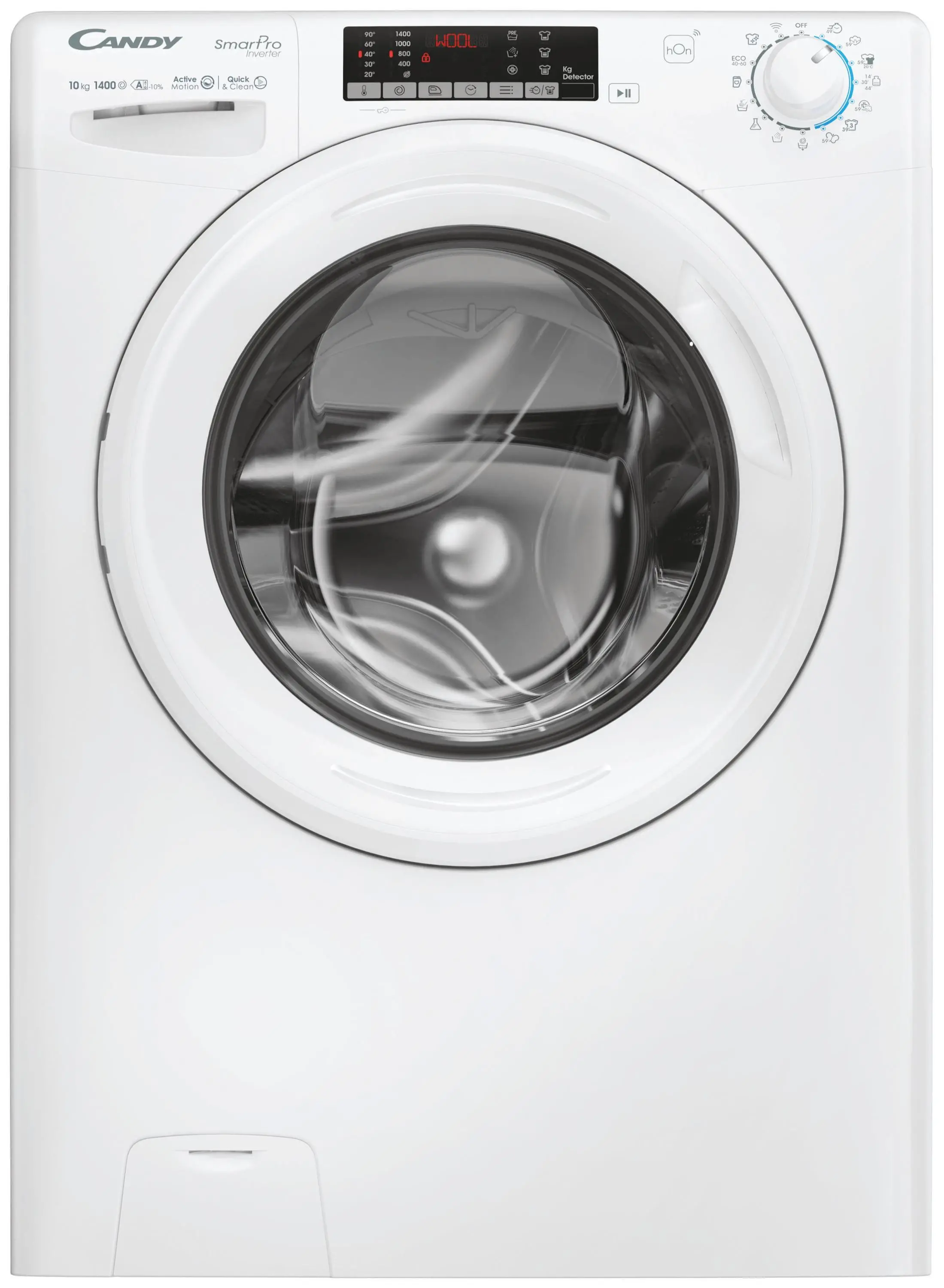 Candy Smart Pro CO 4104TWM/1-S 10kg 1400 obr/min Zdalne sterowanie