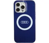 AUDI IML Big Logo MagSafe Case AU-IMLMIP13P-Q5/D2-BE do iPhone 13 Pro Niebieski