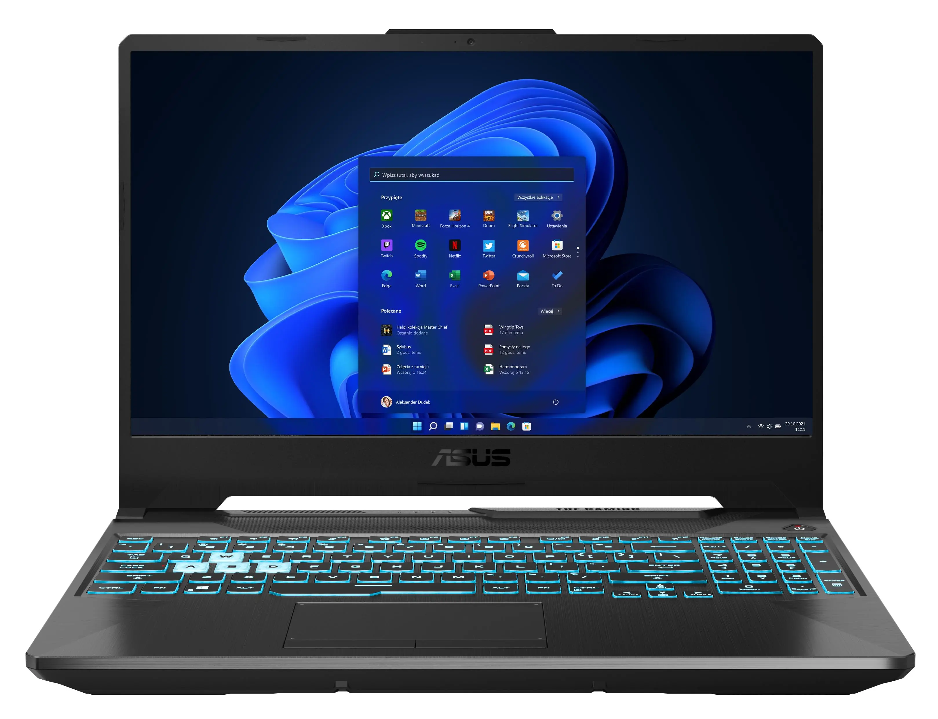 ASUS TUF Gaming A15 FA506NC-HN001W 15,6''144Hz R5 7535HS 16GB RAM 512GB Dysk SSD RTX3050 Win11 Czarny