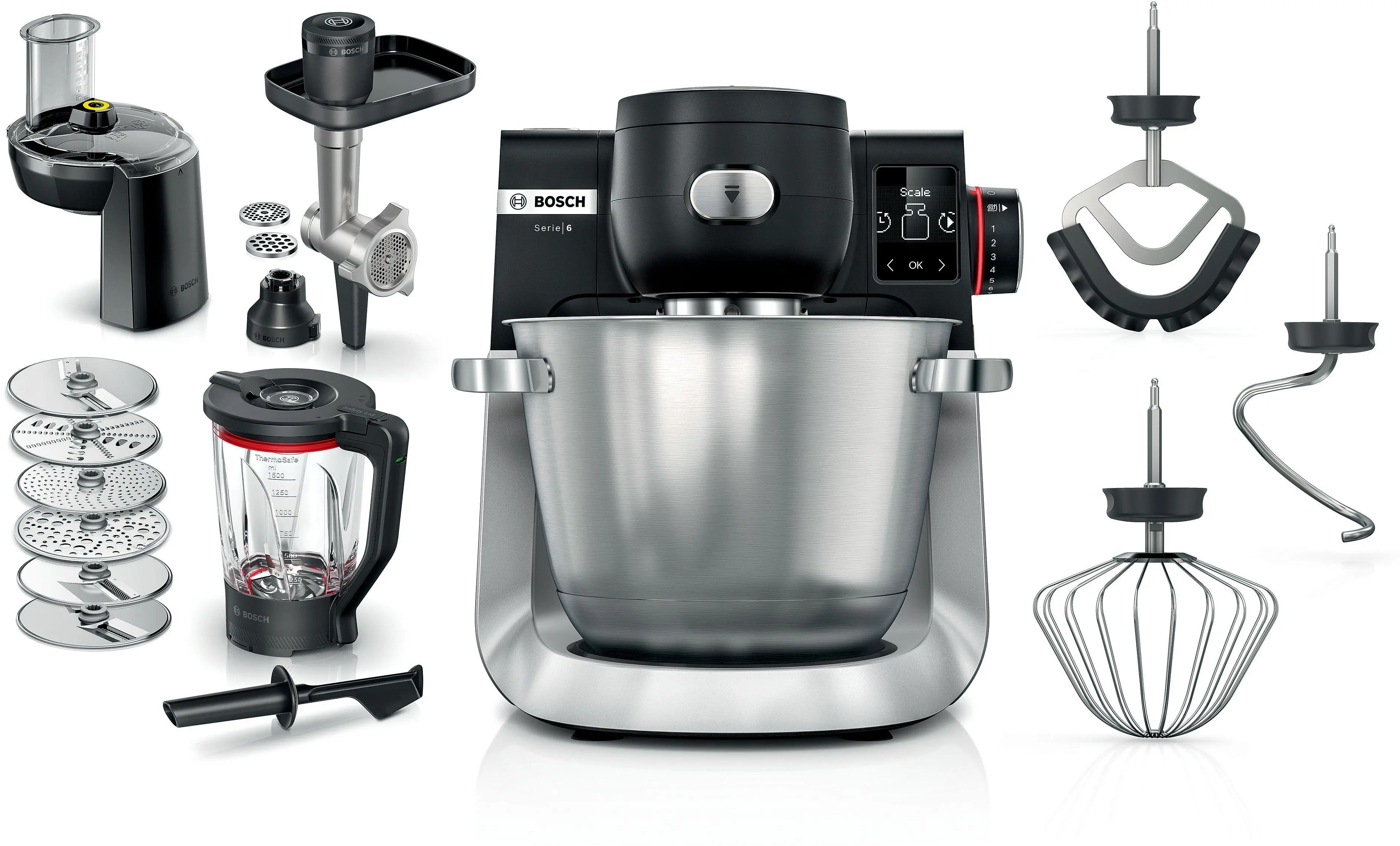 Bosch MUMS6ZS35 1600W Maszynka do mielenia Rozdrabniacz Blender kielichowy