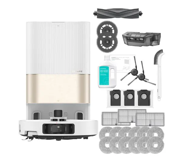 Dreame X40 Ultra Complete Funkcja mopowania Stacja oczyszczająca Tworzenie mapy pomieszczenia 68dB