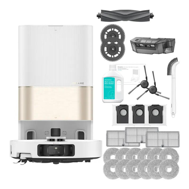 Dreame X40 Ultra Complete Funkcja mopowania Stacja oczyszczająca Tworzenie mapy pomieszczenia 68dB