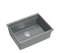 Quadron LOGAN 100 HQJ6045U5_BS_U Granitowy Silver stone/Stal szlachetna