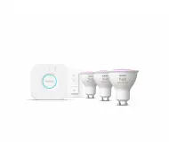 Philips Hue White and Colour Ambiance GU10 3szt. + Regulator przyciemniania Dimmer switch