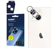3mk Hardy Lens Protection Pro Silver na aparat iPhone 15/15 Plus