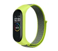Beline do Mi Band 7/6/5/4/3 NylonLoop Żółty
