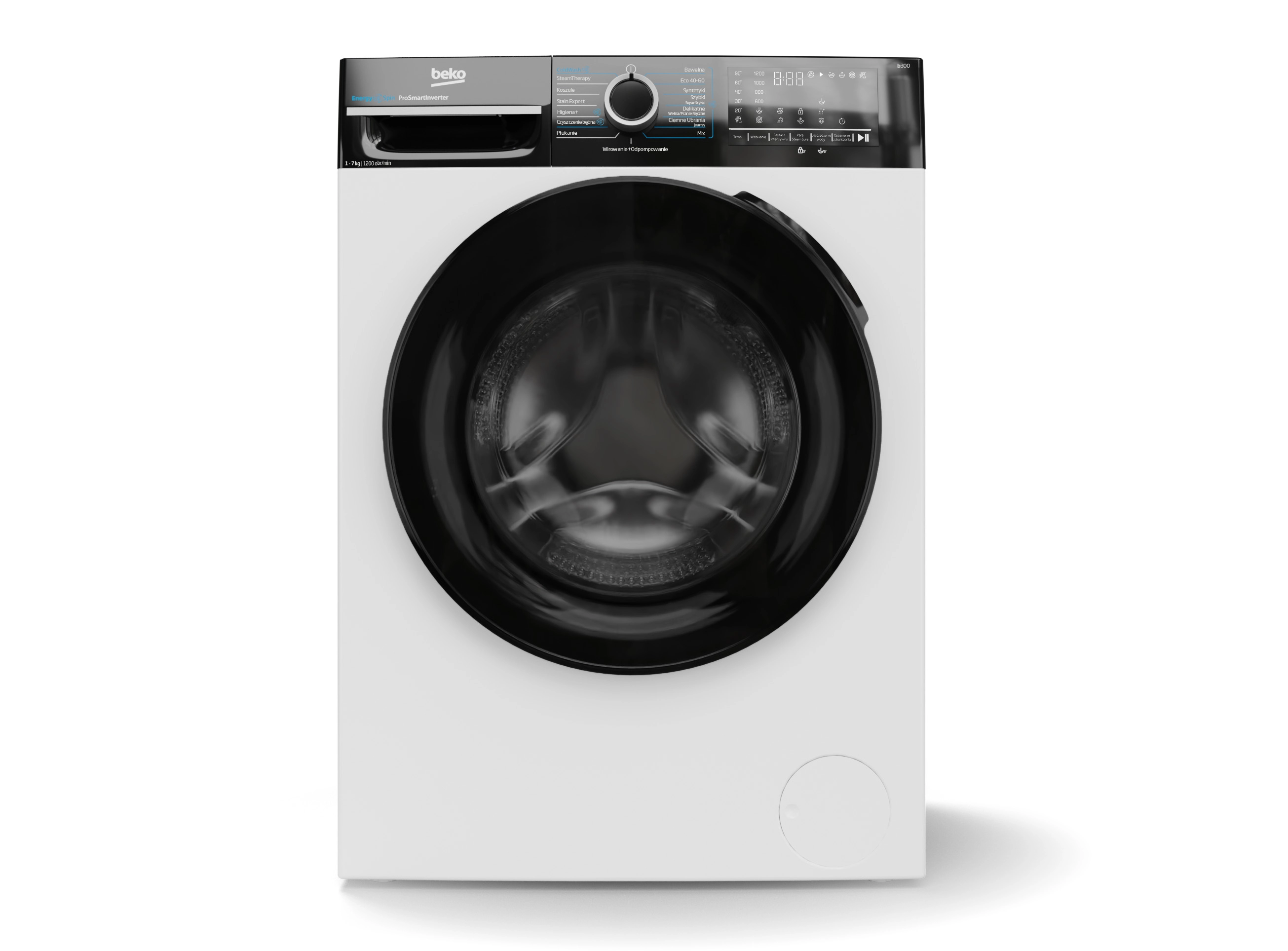 Beko b300 BM3WFU47215WBDC EnergySpin Slim 7kg 1200obr/min