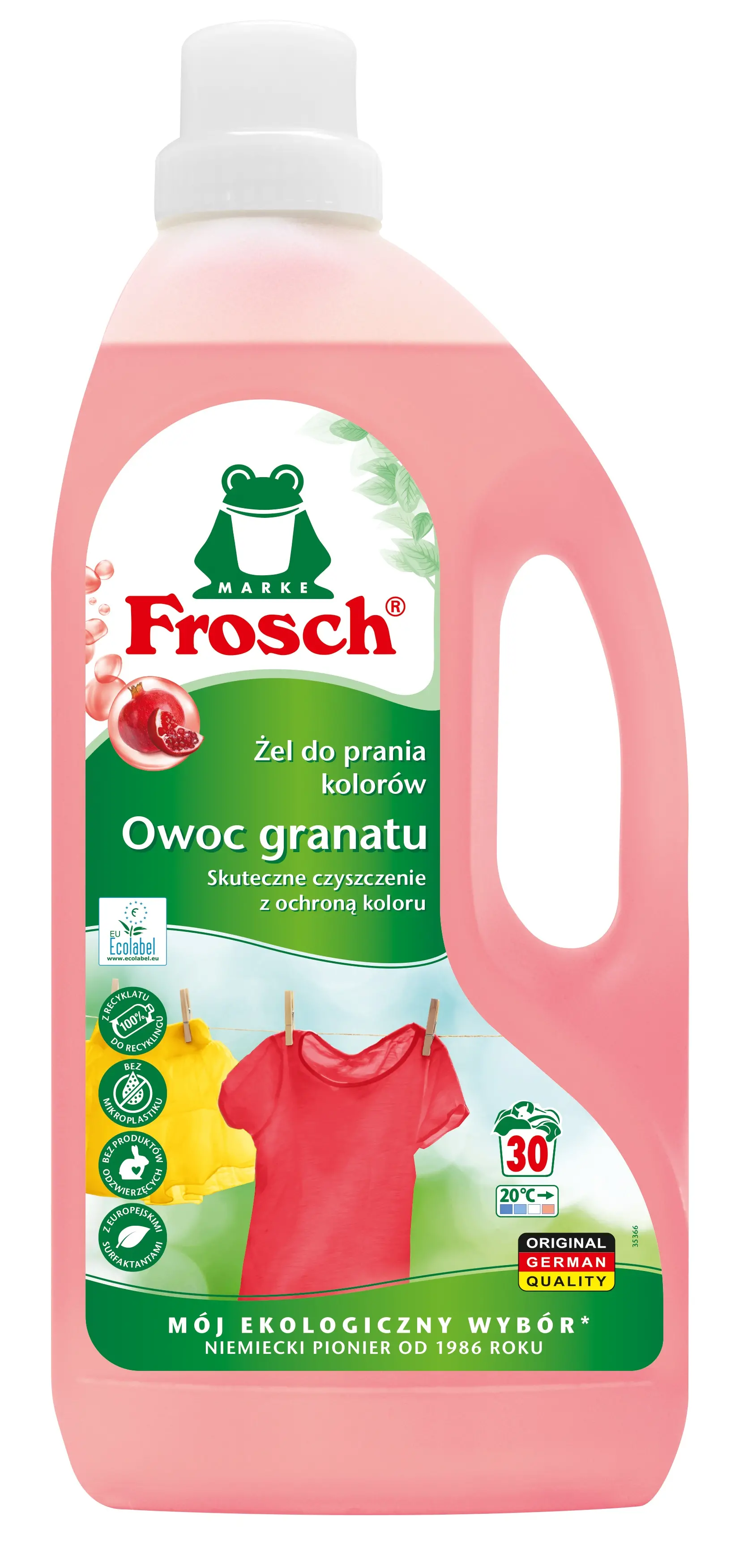 Frosch do tkanin kolorowych Owoc granatu 1500ml