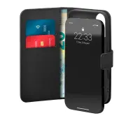 Puro Case Wallet Stand do iPhone 16 Czarny