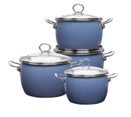 La Bonita Naturale LB8ZGE001 Indukcja Stal niskowęglowa 8 elementów