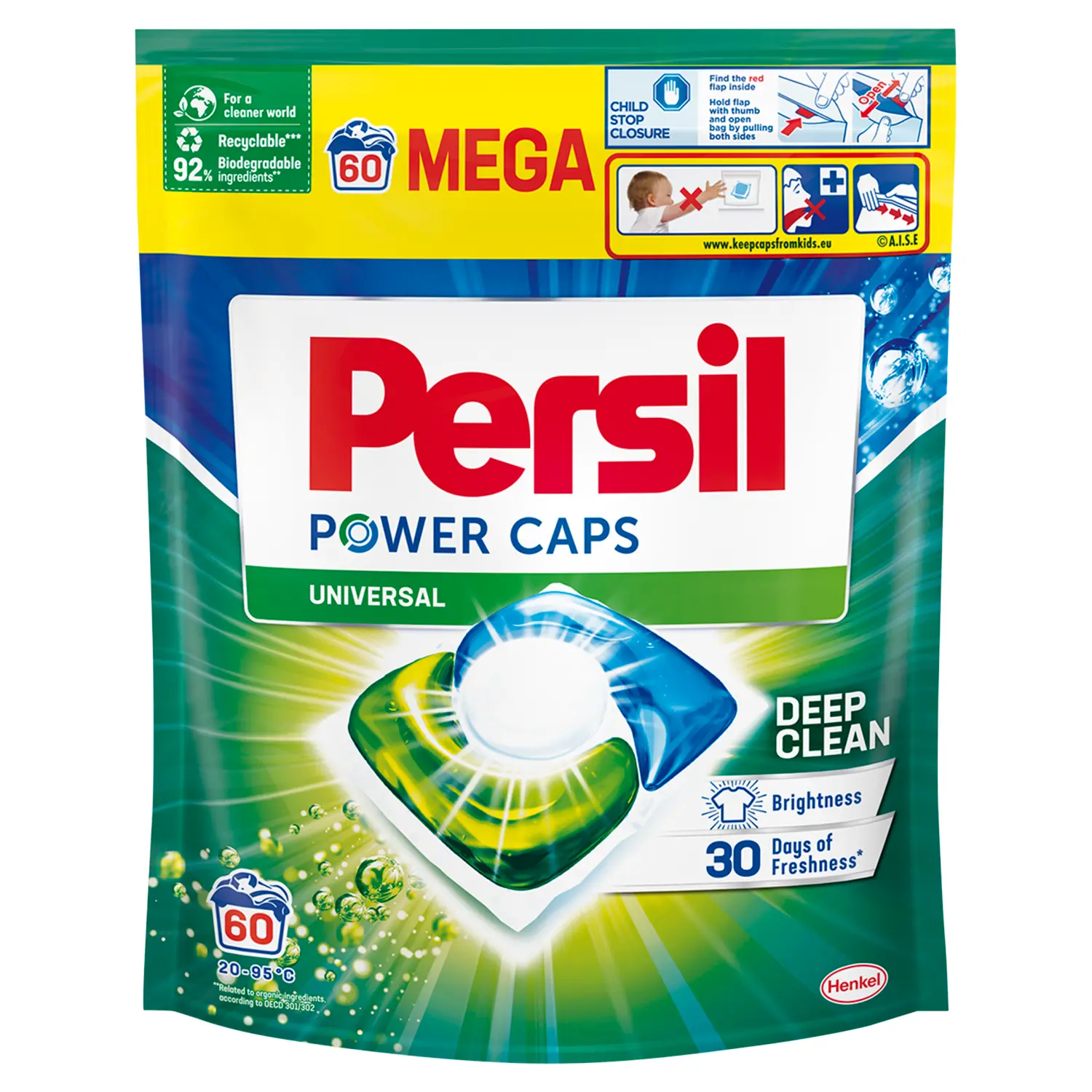 Persil Power Caps Universal 60szt.