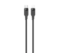 USAMS USB-C na Lightning 20W PD Fast Charging Lithe Series 1,2m Czarny