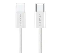 Awei CL-219TW USB-C do USB-C 60W 1m Biały