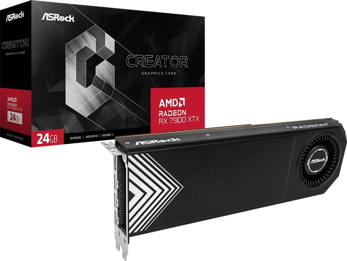 ASrock Radeon RX 7900 XTX Creator 24GB GDDR6 384bit FSR
