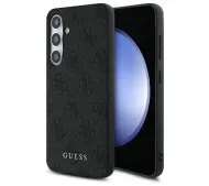 Guess 4G Metal Gold Logo do Samsung Galaxy S24 FE Szary