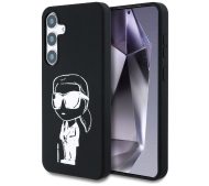 Karl Lagerfeld Silicone Graffiti Ikonik Printed Logo MagSafe do Galaxy S25 Czarny