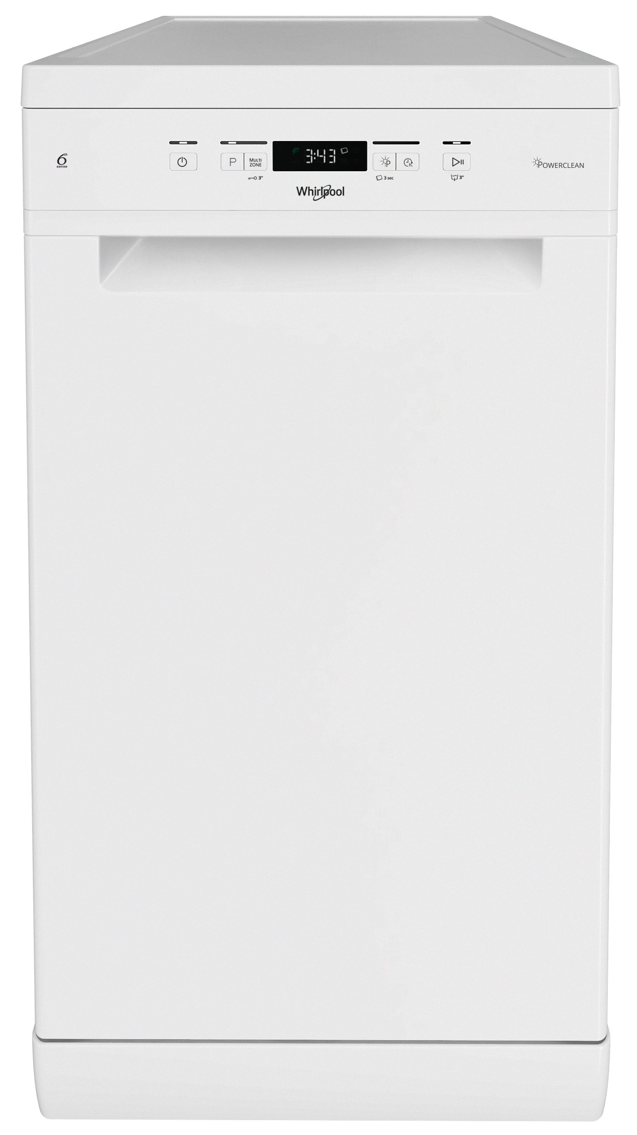 Whirlpool WH6FC11BS7A0W 45cm Automatyczne otwieranie drzwi Szuflada na sztućce