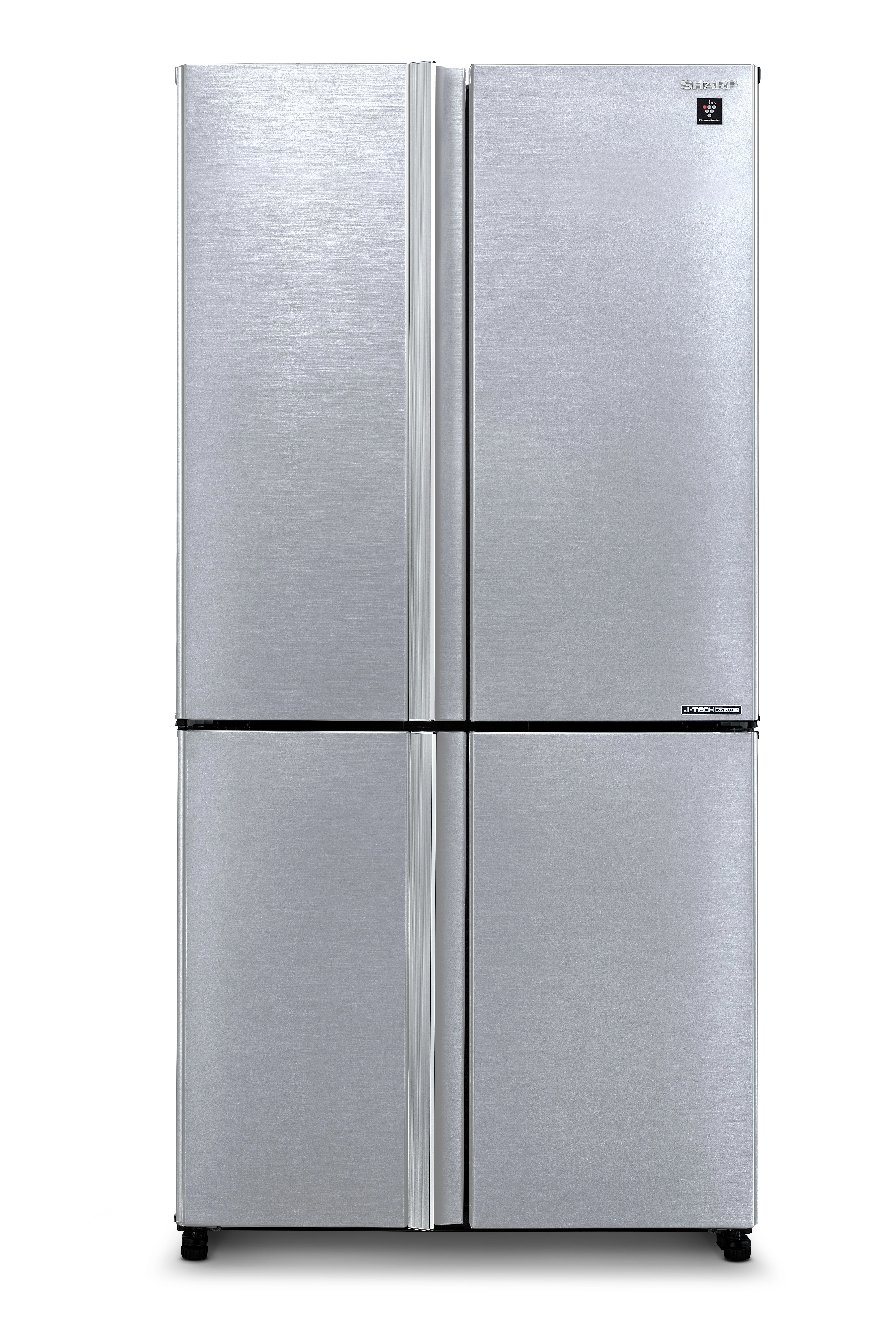 Sharp SJ-MP780D-BS Pełny No Frost 183cm Szuflada z kontrolą wilgotności Inox
