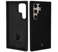 Bizon Silikonowe Soft do Galaxy S24 Ultra Czarny