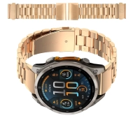 Bizon ze stali nierdzewnej Aura QuickFit 22mm Różowo-złoty
