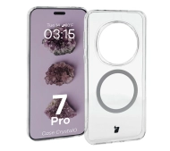 Bizon CrystalO z MagSafe do Honor Magic7 Pro Przezroczyste