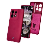 Bizon Silikonowe Soft do Motorola Edge 50 Pro Ciemno-fioletowy