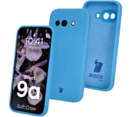 Bizon Silikonowe Soft do Google Pixel 9a Niebieski