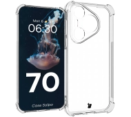 Bizon Elastyczne Salpa do Huawei Pura 70 Przezroczysty