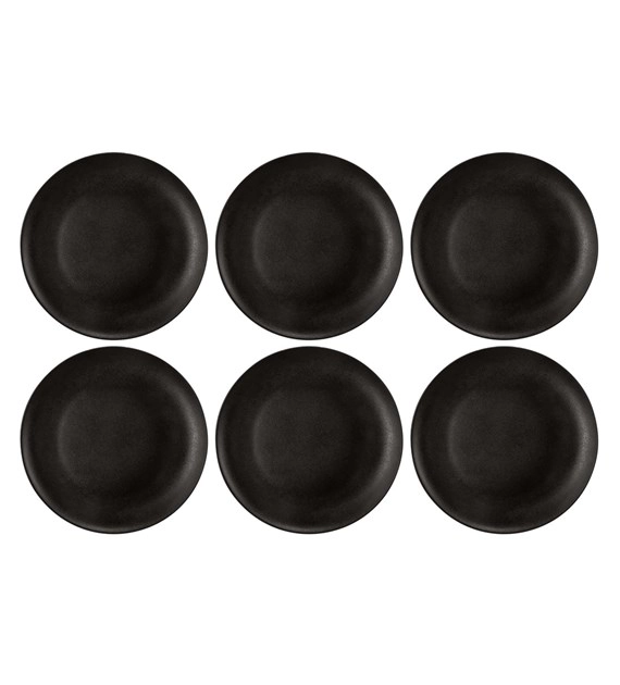 Seltmann Liberty Velvet Black 6 elementów 22,5cm