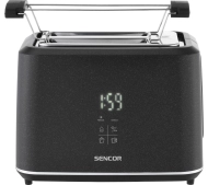 Sencor STS 0600BK Ruszt do bułek Rozmrażanie 1080W