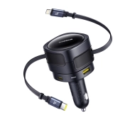 Baseus USB-C USB 90W + kabel USB-C Lightning Czarny