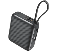 Energea Integra Mini 35 10000mAh Wbudowany kabel USB-C PD 35W Szary
