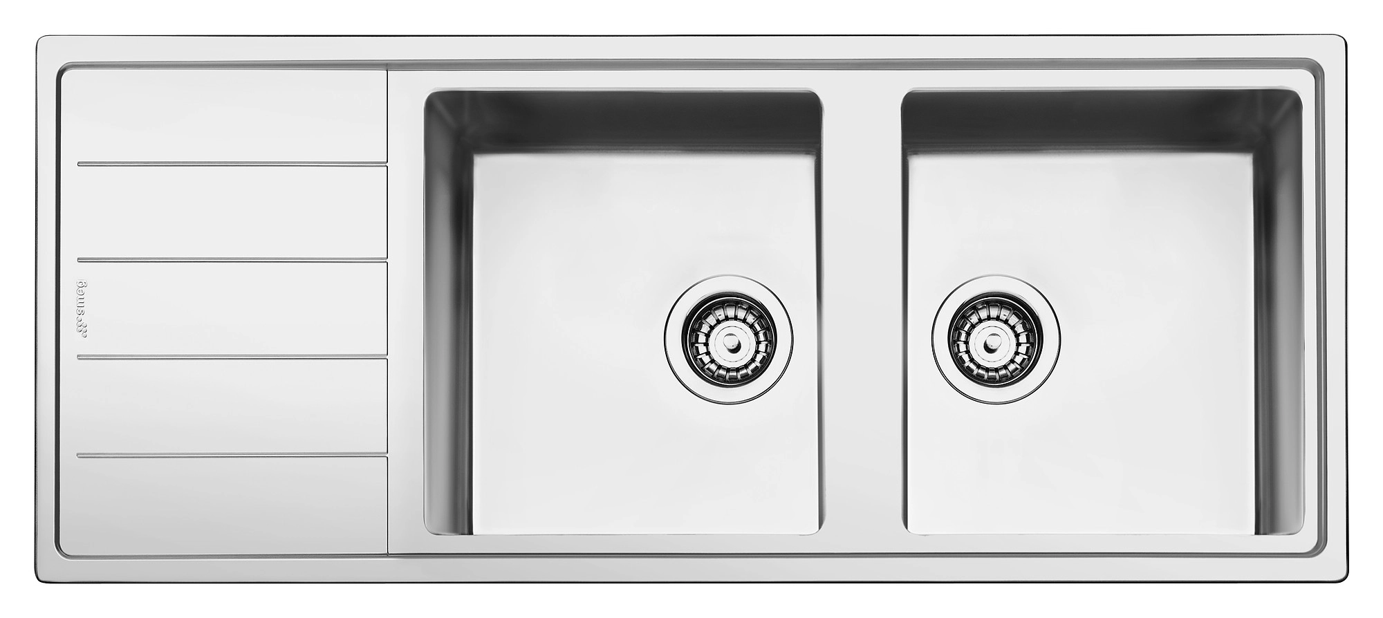 Smeg LDR116-2 Stal szlachetna Stalowy