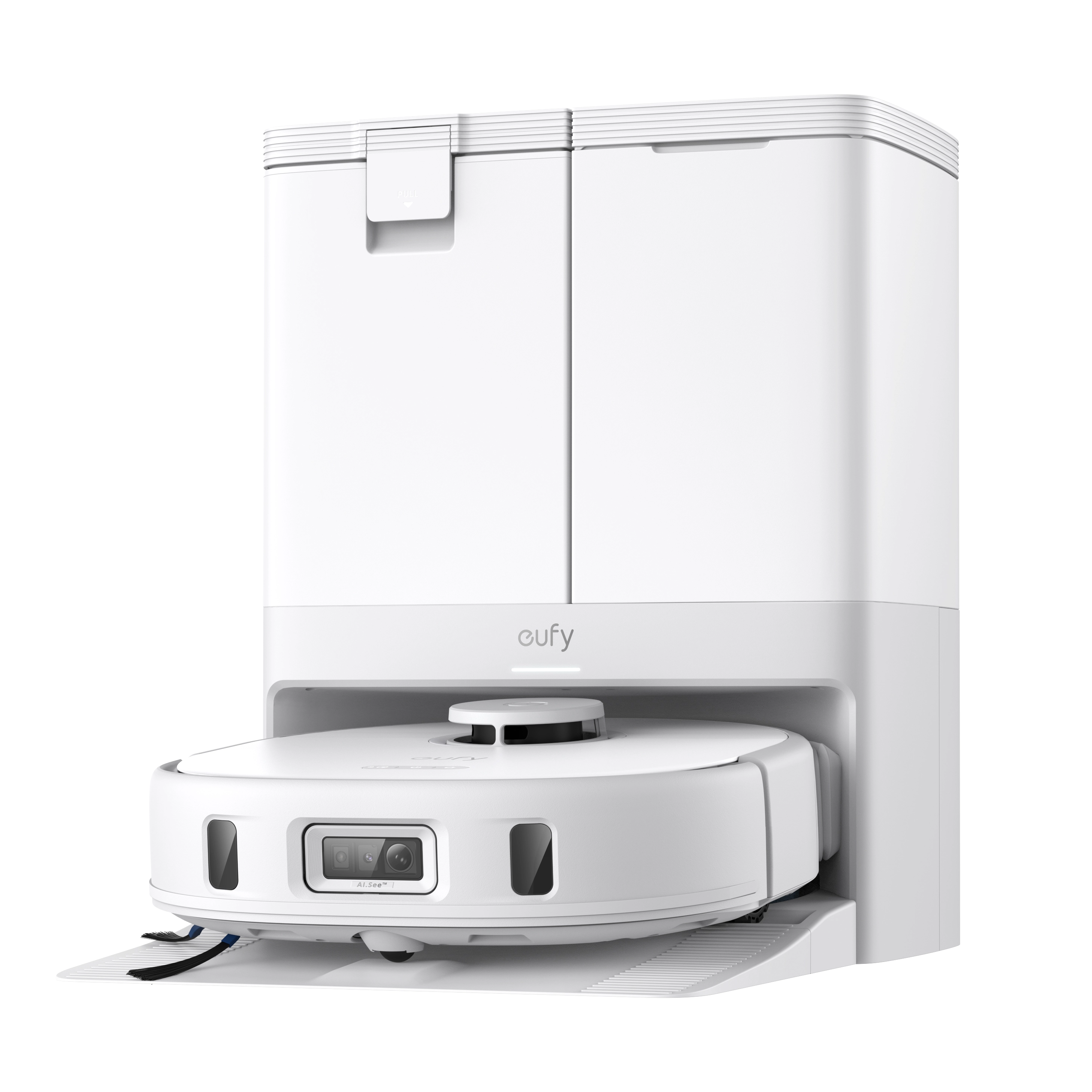 Eufy X10 Pro Omni Funkcja mopowania Stacja oczyszczająca Tworzenie mapy pomieszczenia 60dB Biały