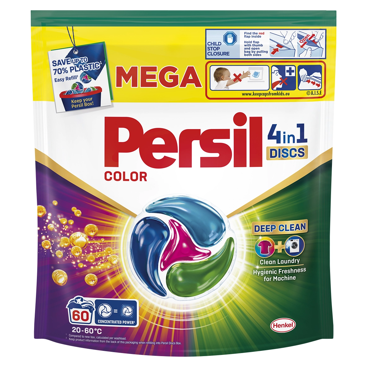 Persil DISCS COLOR 60szt.