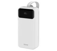 Savio BA-11 30000mAh 22,5W  Biały