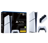 Sony PlayStation 5 Digital Slim E Chassis (PS5) 825GB + Stacja ładowania DualSense